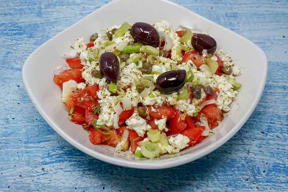 Cretan Dakos Salad | Viva Elafonisi