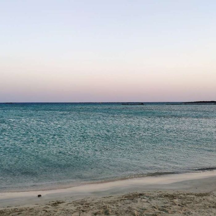 elafonisi beach tirqoise water