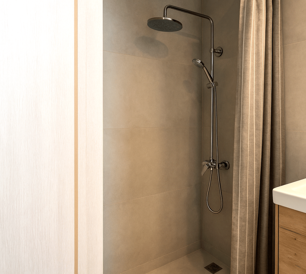 tiny studio Bathroom 
