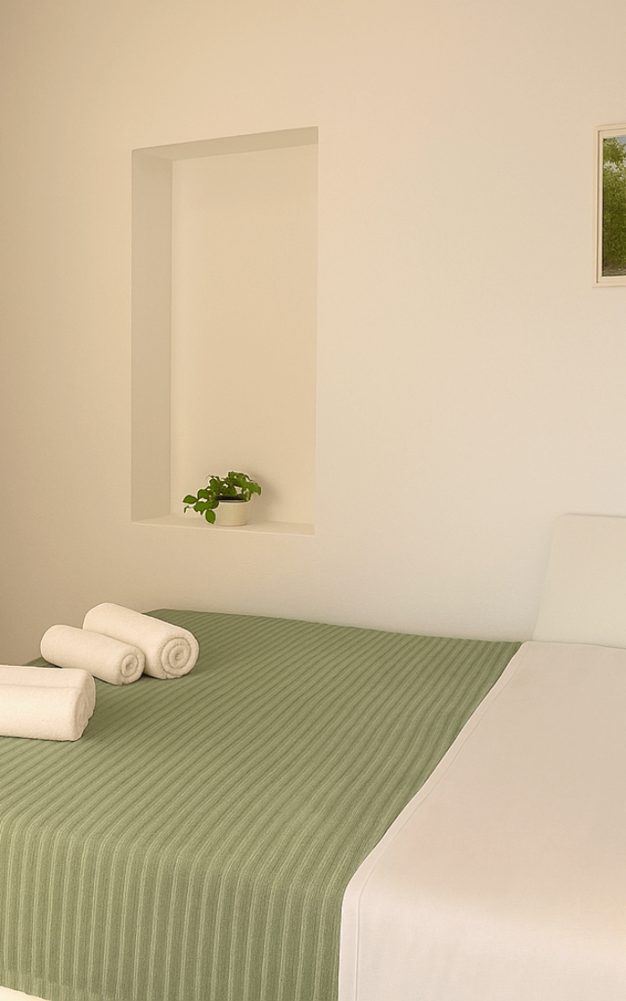 tiny studio Bed