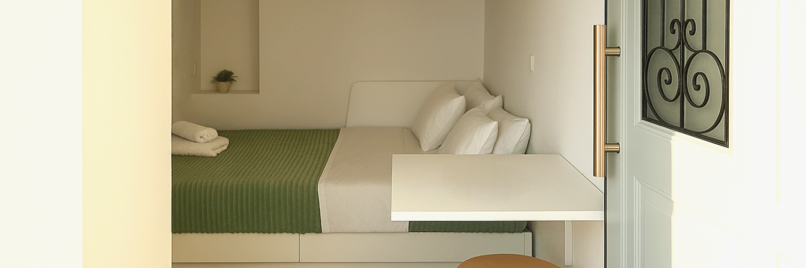 tiny studio Bed 2